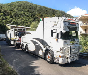 Soccorso stradale autocarro a Savona